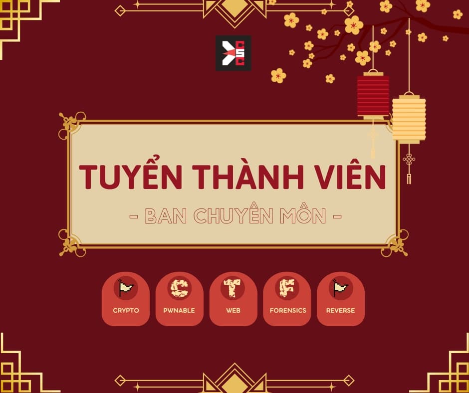 Write Up Tuyển Thành Viên KCSC 2025